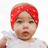 Baby Headband for Baby Hair Accessories for infant (Red)